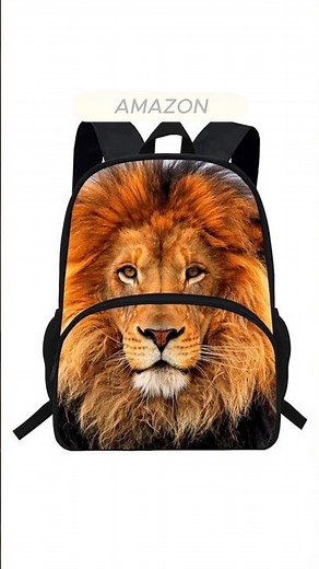 Backpack for Kids | 16" Animal School Bag #LionKingBackpack