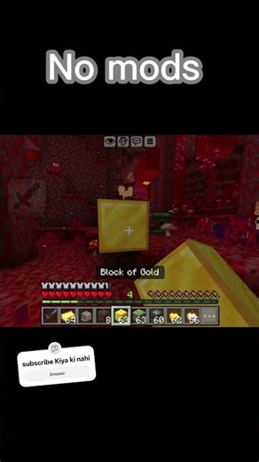 Piglin 🐷 glitch No mods .. #minecraft