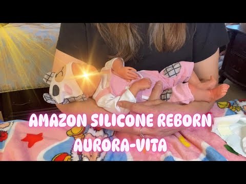 🌷💖Amazon Silicone Reborn Baby Box Opening and Review | AuroraVita 💖🌷