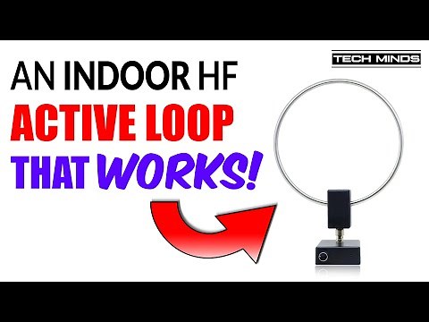 GA-450 Portable Active Small Loop HF Antenna