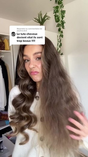 Répondre à @pauline.drvt le secret est dévoilé 😎 mon boucleur -> @lilyslilah #wavyhairtutorial #curlertutorial #boucleur