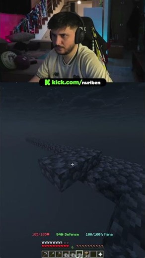 IT HAPPENS IN SKYBLOCK BUT #shorts #shortsvideo #clip #kick #nuriben #minecraft