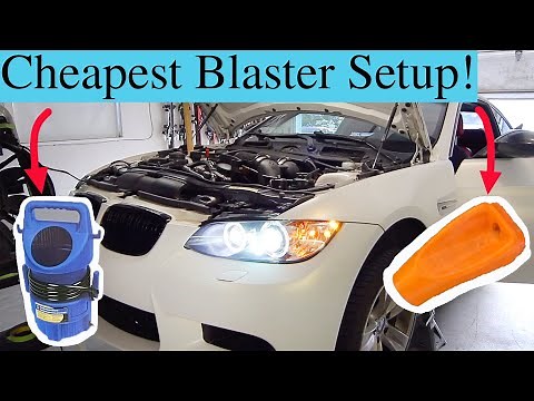 Budget N54 Walnut Blast Service How to in 6 minutes