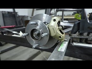 Crosskart Build pt.4 Custom Wheel Hubs/Front Brakes