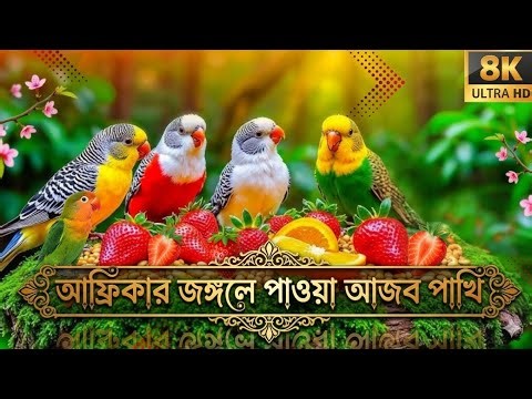 🦜🔴 Birds of Africa | আফ্রিকার জঙ্গলে পাওয়া আজব পাখি,🔴🦜