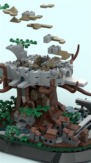 LEGO | Tree Castle🌲🏰 (Build No.1374)
