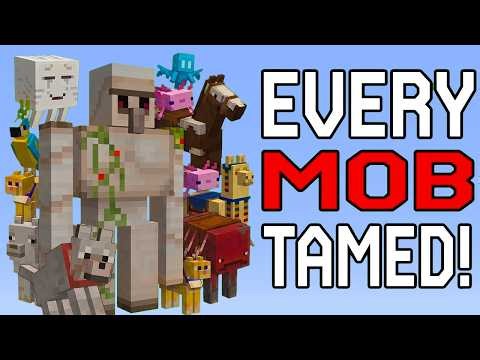 How to Tame & Breed EVERY Mob in Minecraft 26.1+