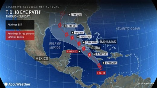 Hurricane likely to brew in Caribbean, may reach US