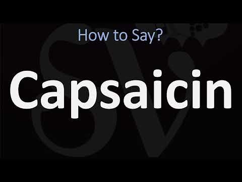 How to Pronounce Capsaicin? (2 WAYS!) British Vs US/American English Pronunciation