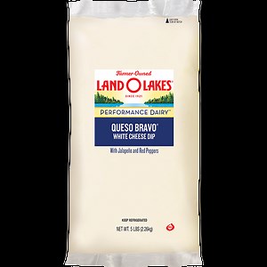 Land O Lakes® Queso Bravo® Cheese Dip with Jalapeño and Red Peppers, White