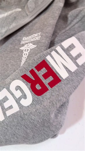 Grab the sweatshirt that everyone’s been loving 🙌🏻 Also available in BLACK AND NAVY Our Emergency Department 1/4 Zip is the PERFECT sweatshirt for this time of year. Mid-weight Super soft It keeps you comfortable all shift long. #ernurse #nursetok #nurselife