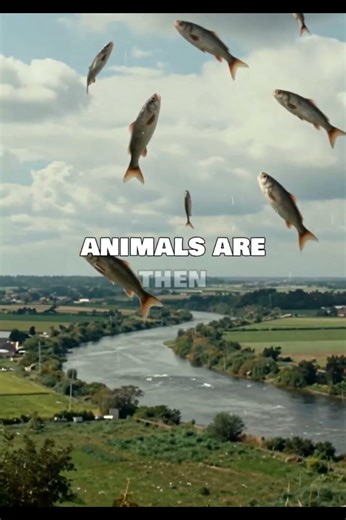 🌧️ Fish Falling from the Sky? The Strange Phenomenon of “Fish Rain”