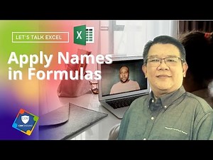 Topic 6 Apply Names in Formulas