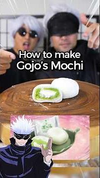 Gojo’s Kikufuku Mochi from Jujutsu Kaisen #jujutsukaisen #gojo #mochi