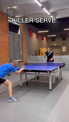 Mastering the Killer Serve in Table Tennis