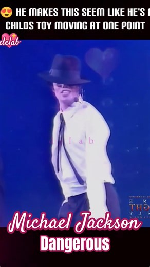 Michael Jackson 'Dangerous' (delab edit) MJ dancing like a toy.
