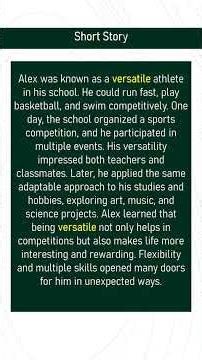 versatile # Expand Your English Vocabulary