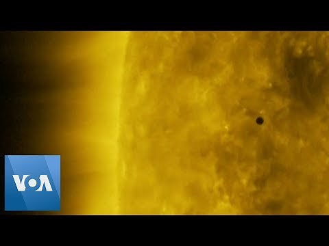 NASA Images Show Mercury Passing In Front of Sun