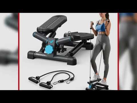 A must-have product! MERACH Mini Stepper for Exercise Twist Stair Stepper 330LBS Capacity Equipmen