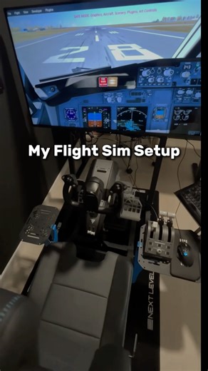 NOT just a game 🎮 What’s your opinion on computer flight sim? 🤷🏽‍♂️