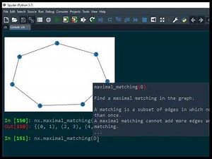 Matching Number using Python (Part 1) |Matching in Graph Theory