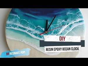 Epoxy resin clock tutorial