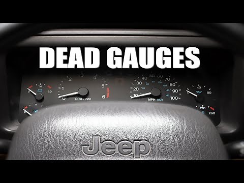 Jeep TJ Gauge Cluster was not working (Dead instrument)! I fixed it