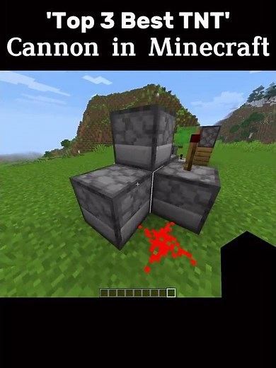 Top 3 Best TNT cannon in Minecraft