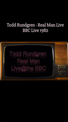 MissMissyPhillly🎼🎹🎸 on Instagram: "Todd Rundgren - Real Man Live @ the BBC 1982 Off the album Back to the Bars which is a live album by rock musician Todd Rundgren, which was released as a double LP in 1978. The music featured the best of Rundgren’s most commercial work spanning seven of the eight solo albums released in the 1970s up to, but not including, his most recent at the time. This effort was in place of rumors of a re-release of his out-of-print first two LPs, Runt, and Runt. The Bal