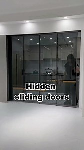81K views · 665 reactions | Pocket sliding doors that are hidden and don’t take up space. If your kitchen space is small, you can consider this one. #slidingdoors #glassdoors #foldingdoor #frenchdoors #door #doors #aluminum #factory #tottme #chinawindoors | Chinawindoors | Facebook