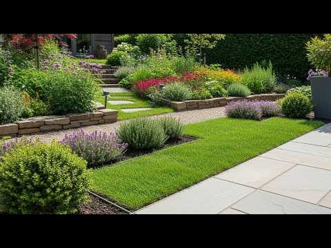 “MIND-BLOWING DIY Patio Edging Ideas You NEED to Try! 🌿 (Small Garden Makeover)”