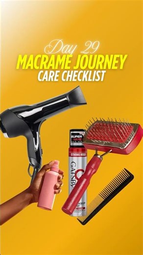 STOP! Your Macrame isn’t ruined! (Day 29 Refresh Hack) #macrame #cleaninghacks #care #cleaning