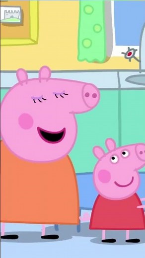 Peppa Pig Learns and Practices Playing the Recorder! 🪈 #peppapig #shorts