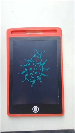 LCD Drawing Pad Art ✨ | Cute Ladybug Drawing 🐞 | Simple & Satisfying Sketch