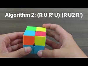 How to solve a 2x2x2 Rubik's Cube (Beginner's Method) Instruction video