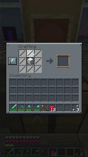 Minecraft Guide: How to craft Painting #shortvideo #minecraft #mctutorial #gaming #tutorial