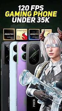 Top 5 Best 120FPS Gaming Phones for BGMI Under 35K in 2026 #bgmi #gamingphone
