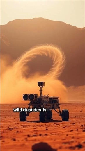 Mars Tornadoes Are Faster Than Cars! 🌪️🚗💨 | That’s Crazy Facts #MarsFacts #SpaceStorms #CrazyScience