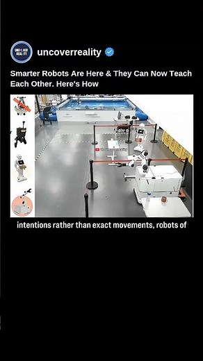 Smarter Robots Are Here & They Can Now Teach Each Other. Here's How #robot #shorts