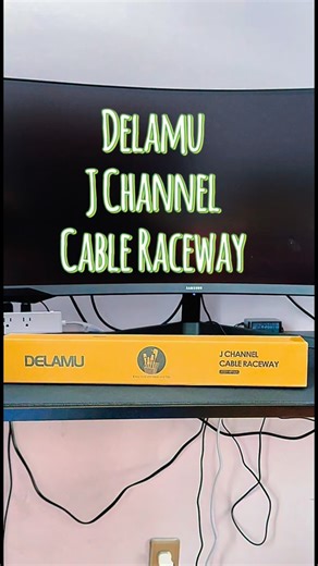 Merve Leyla 🎶 on Instagram: "Cable mess = gone ✨ I didn’t realize how much this was bothering me until I fixed it 😅 Super easy to install, no tools, no stress 🙌 Now everything is hidden and my desk looks SO much cleaner. If your desk setup looks like this… you need this 👀 Check the link 🔗 https://a.co/d/1xpcXZk #collaboration #ad #delamu"