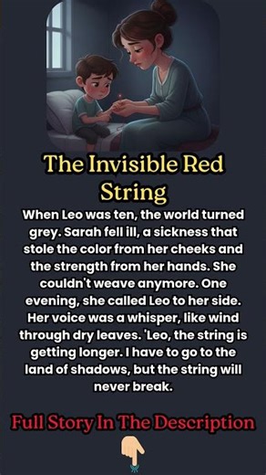 The Invisible Red String: A Mother’s Heartbreaking Promise 💔 | Level 3 English Story