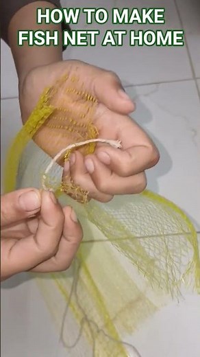 How to Make Fish Net at Home ??| Very Simple | Just Watch | ....
