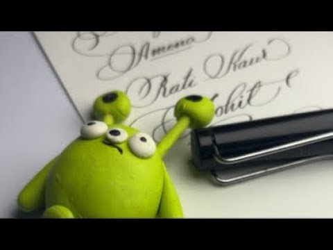 Only 30 minutes follow than you will ready to write Calligraphy.