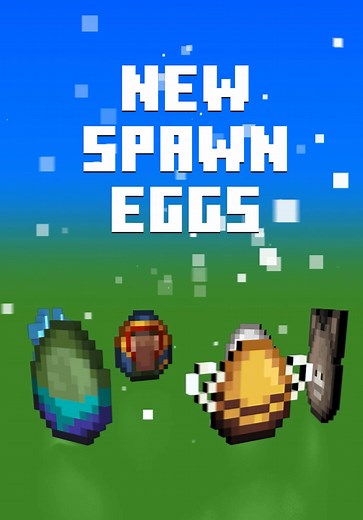 We’re not yolking! New eggs-traordinary features are coming to testing in Java snapshot and Bedrock beta/preview today! 🥚
