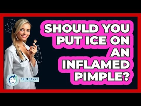 Should You Put Ice on an Inflamed Pimple?