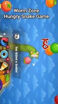 Worm Zone Hungry Snake Game #wormszone #snake #snakegame #satisfying #satisfyingvideo #gameplay