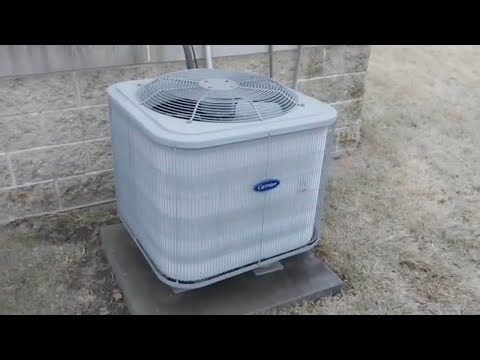 2019 Carrier Comfort Heat Pump - Defrost Cycle (With Steam)