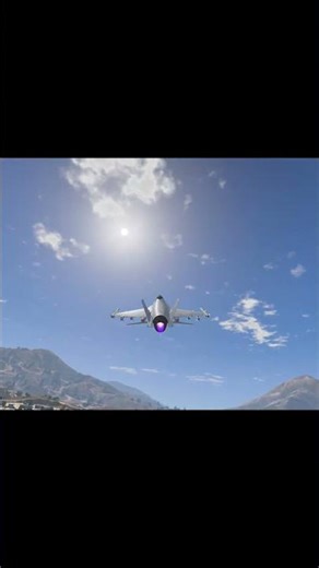 Franklin Flying a Fighter Jet ✈️🔥 | GTA 5