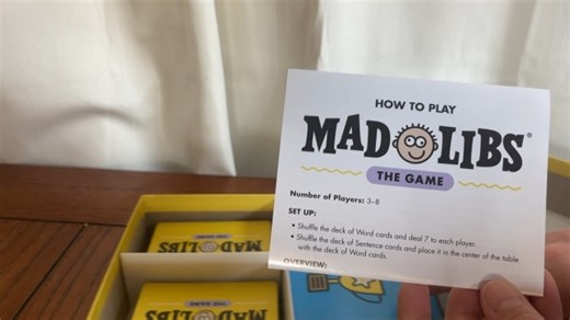 Watch Mad Libs Game- fun game for learning and handwriting! on Amazon Live