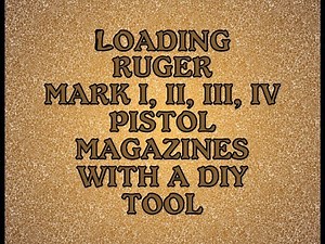 Loading Ruger Mark Series Pistol Magazines